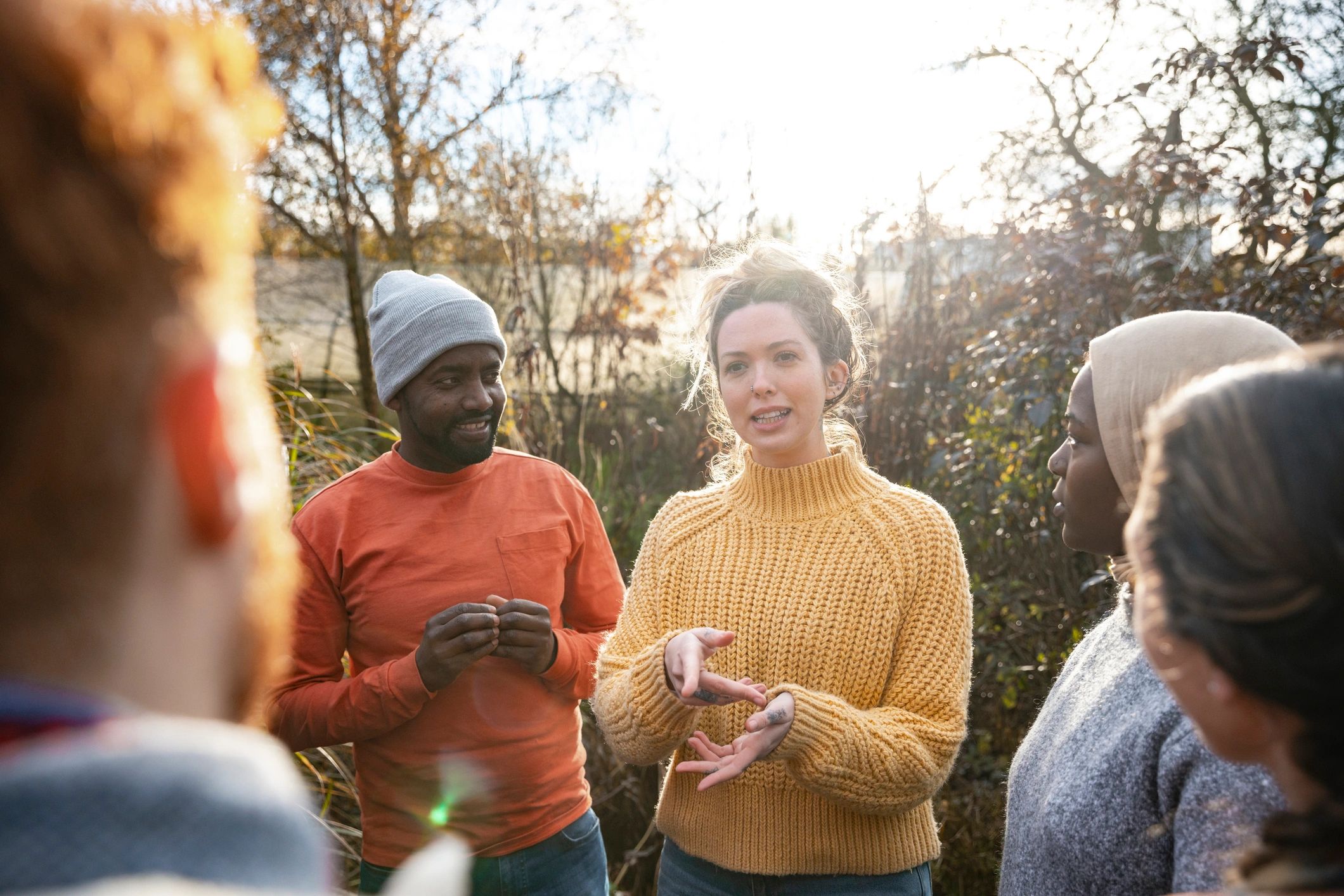 community members suggesting a charity for local impact